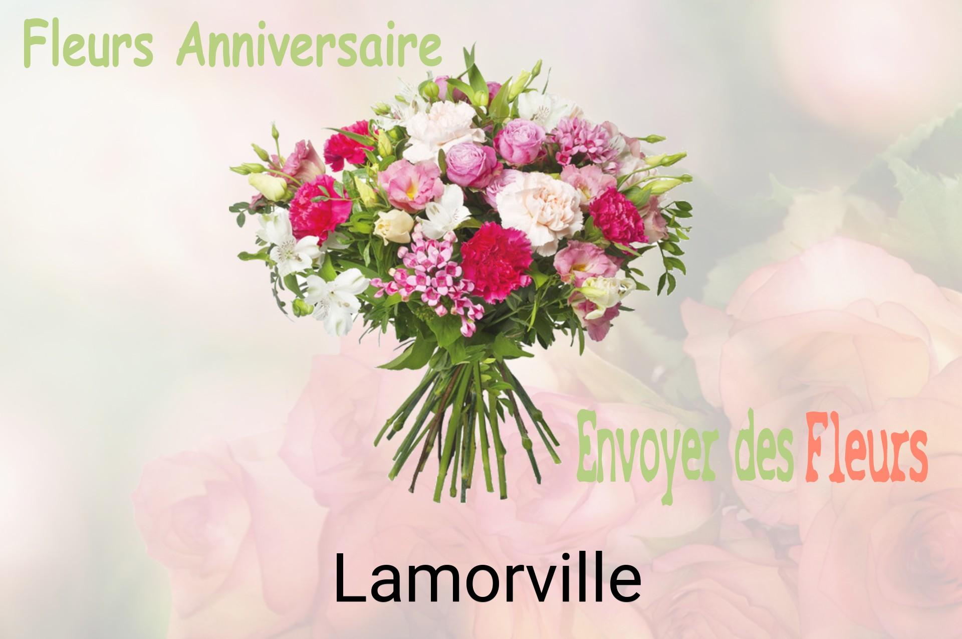 Bouquet de fleurs d’anniversaire livré à Lamorville